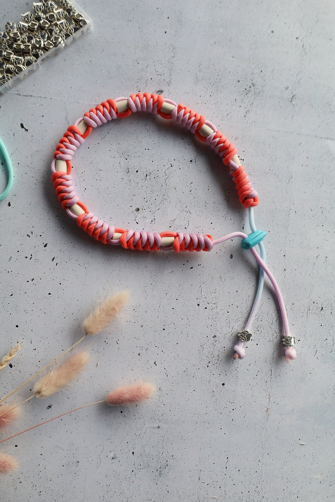 EM-Keramik Halsband knüpfen - Tutorial