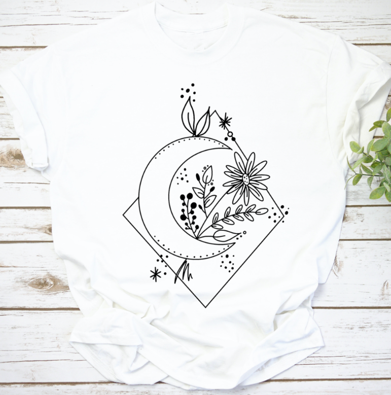 Plotterdatei "Moonflower"