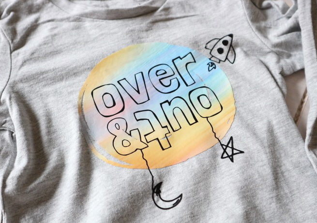 Plotterdatei "Over & Out"