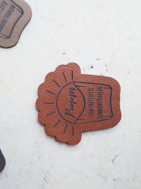 Kunstleder Patch "Pommes"