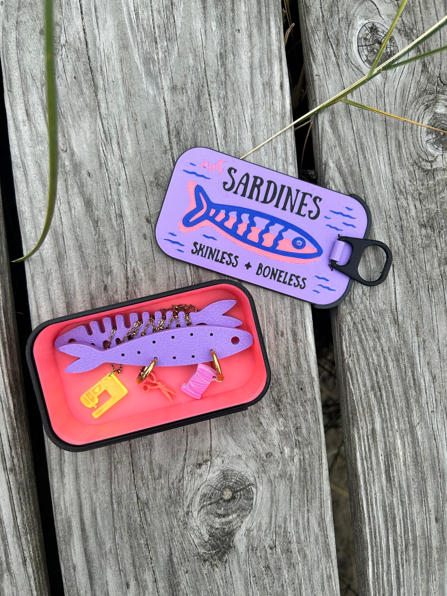 Schmuckkästchen Sardine