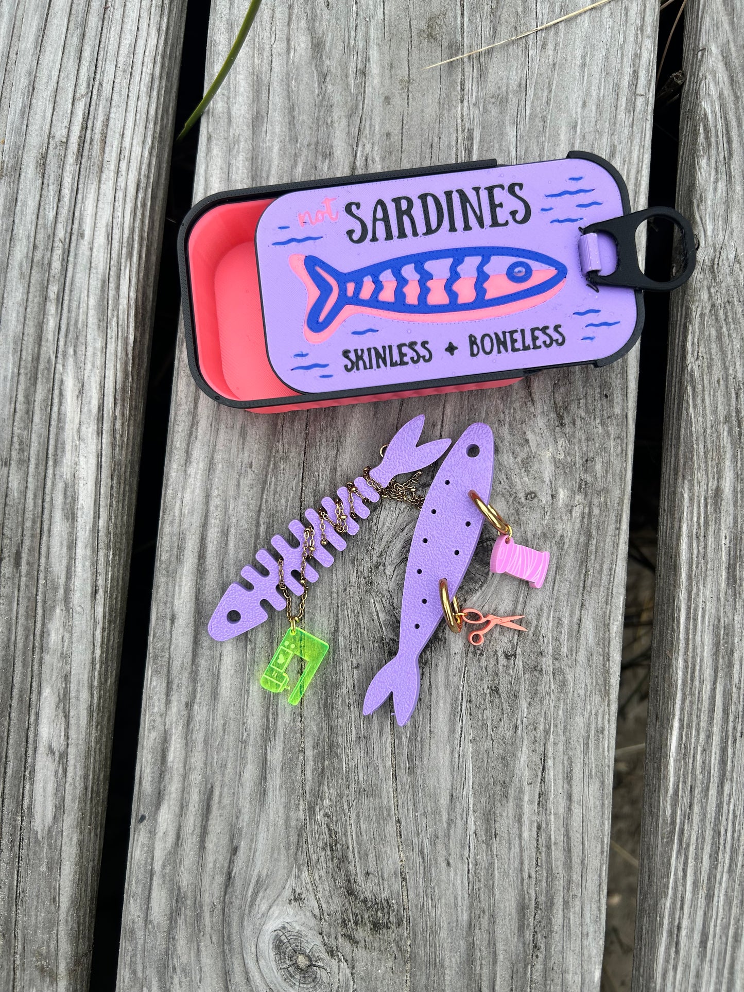 Schmuckkästchen Sardine