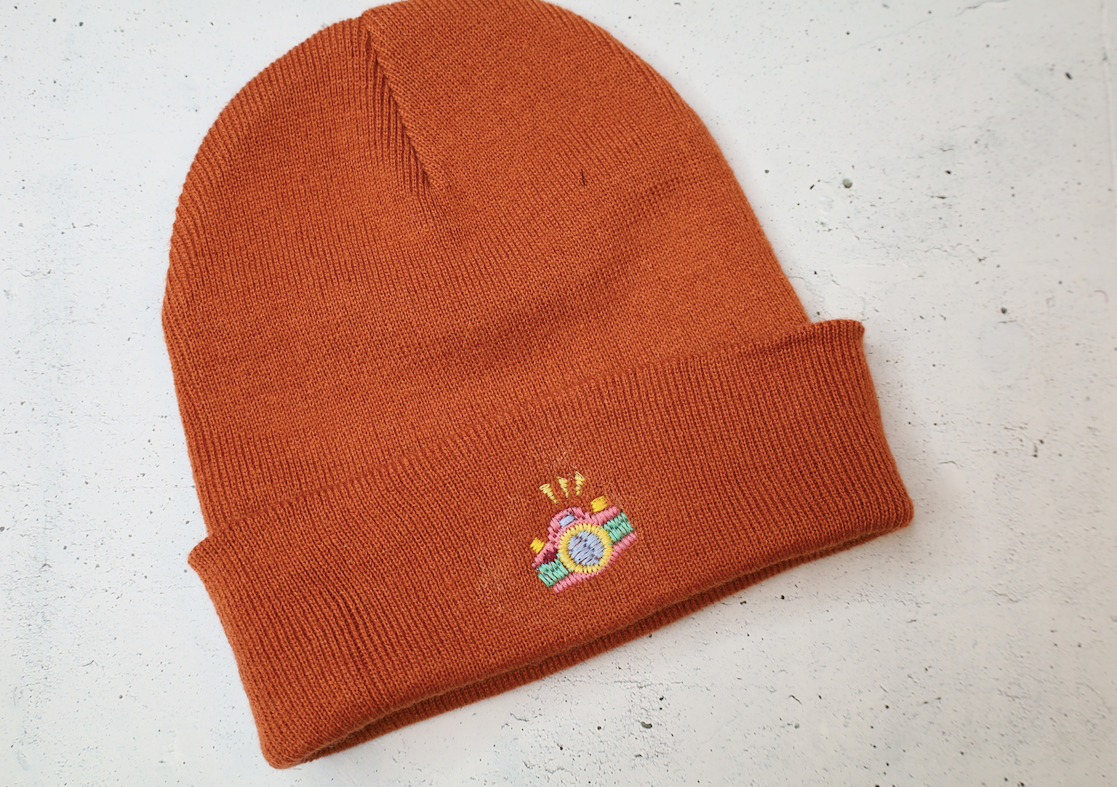 Beanie "Kamera Rost"