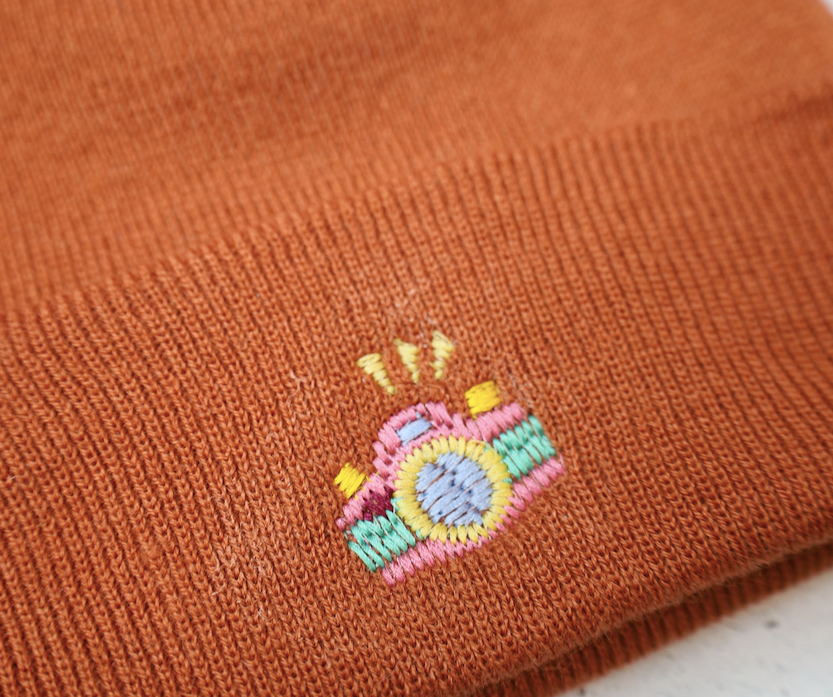 Beanie "Kamera Rost"