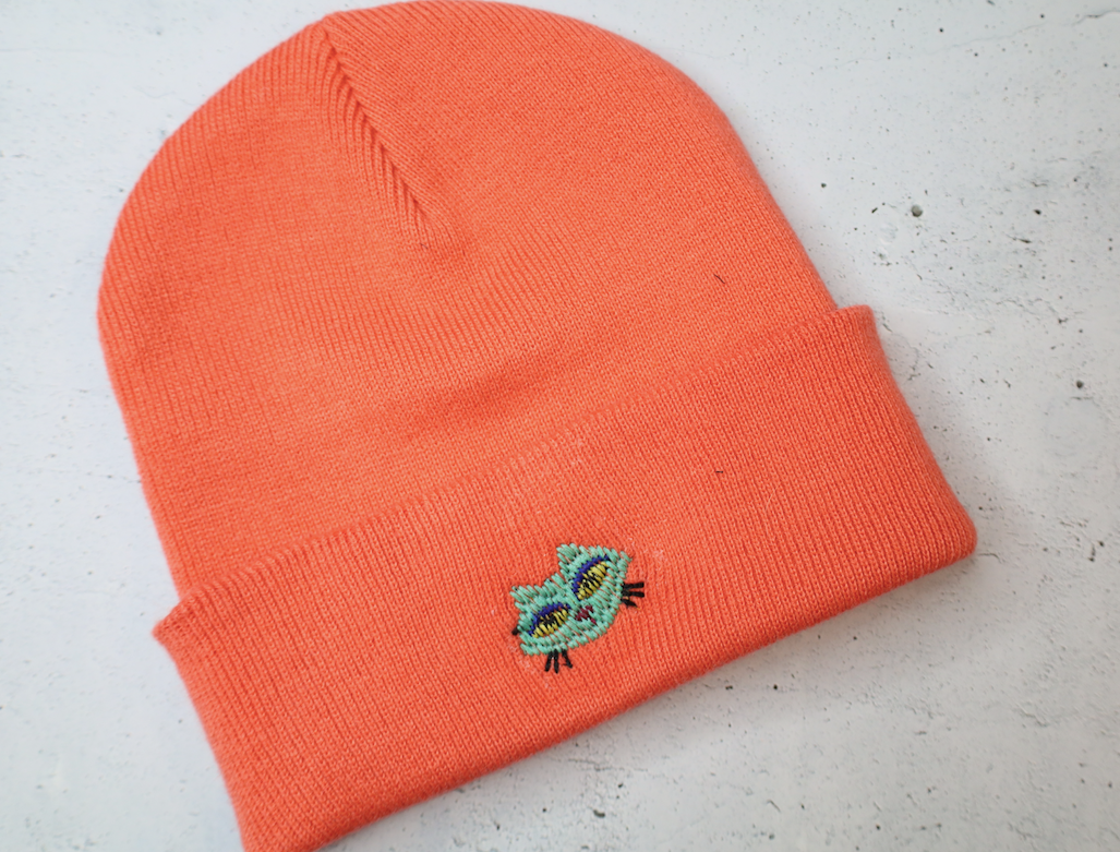 Beanie "Katze Koralle"