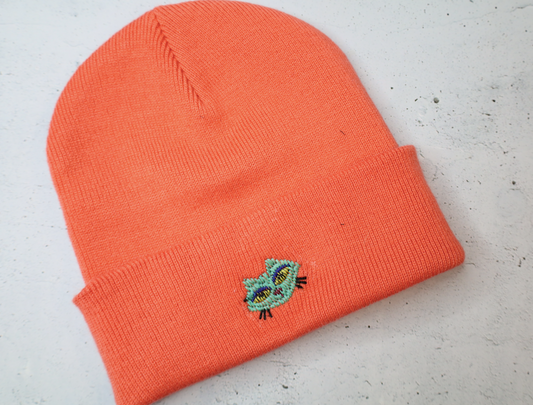 Beanie "Katze Koralle"
