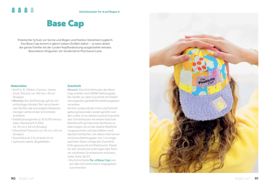 Buch `Handmade für unterwegs - Selbstgenähte Lieblingsstücke: Rucksack, Basecap, Handyband und mehr` mit Schnittmuster-Bögen