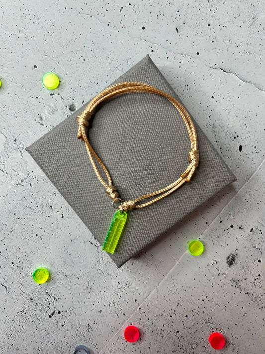 Armband Natur "Lineal" - verschiedene Farben verfügbar