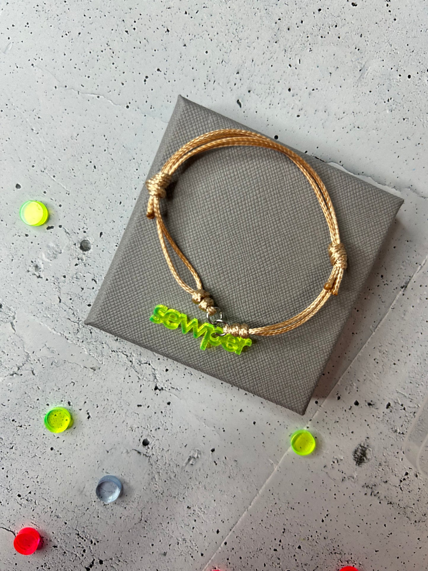 Armband Natur "sewper" - verschiedene Farben verfügbar