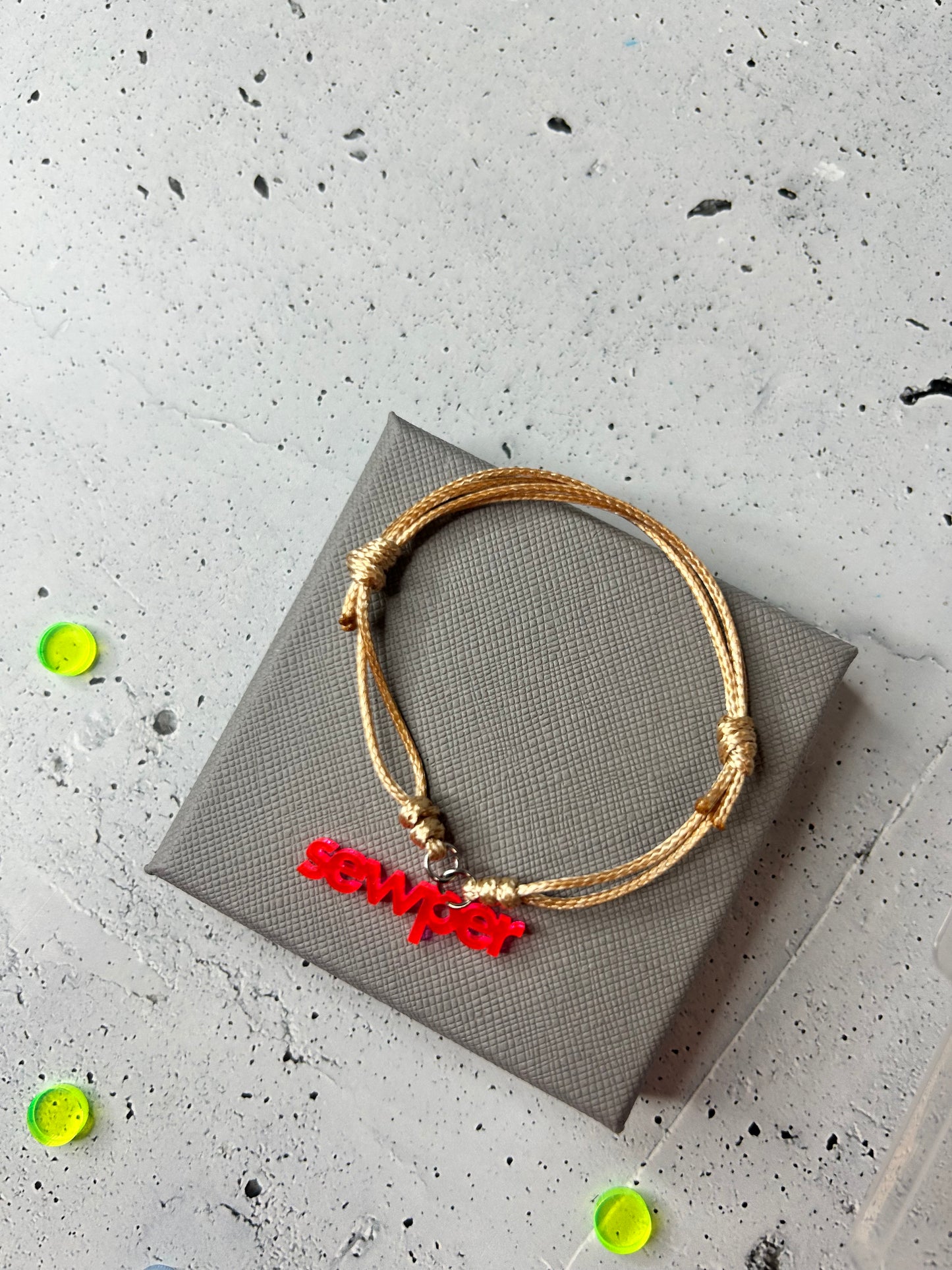 Armband Natur "sewper" - verschiedene Farben verfügbar