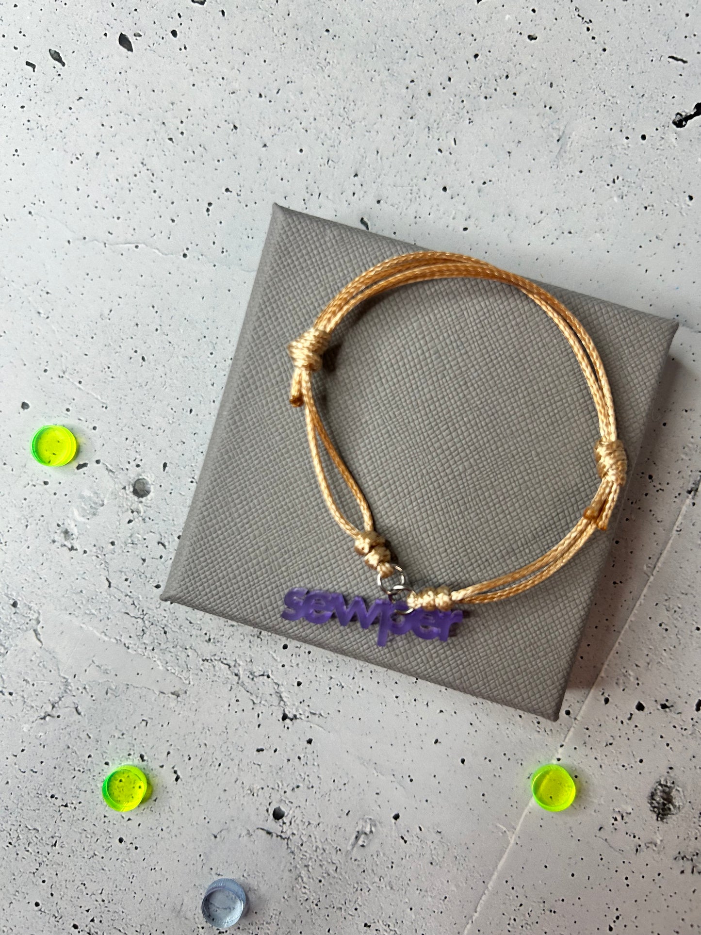 Armband Natur "sewper" - verschiedene Farben verfügbar