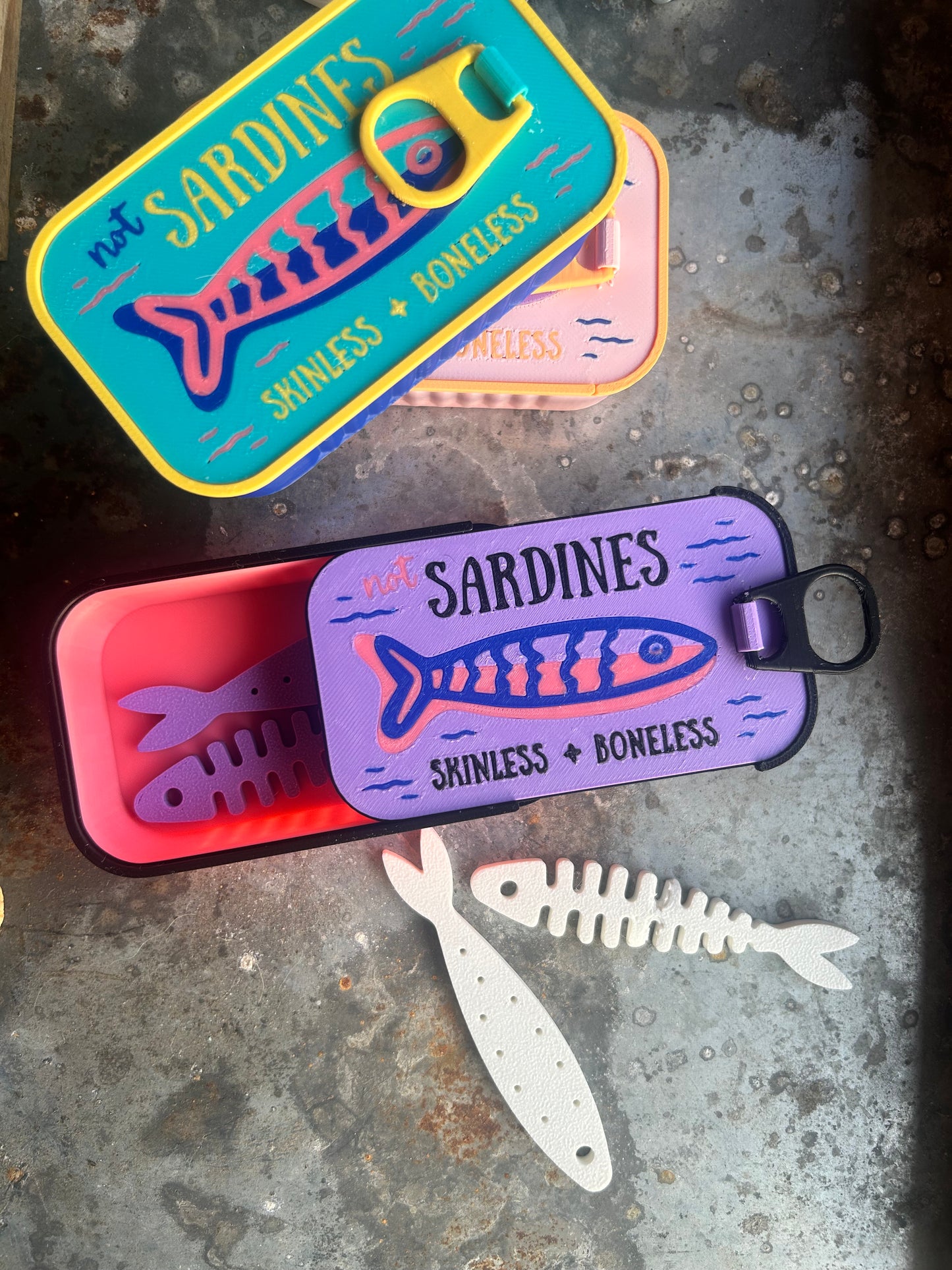 Schmuckkästchen Sardine