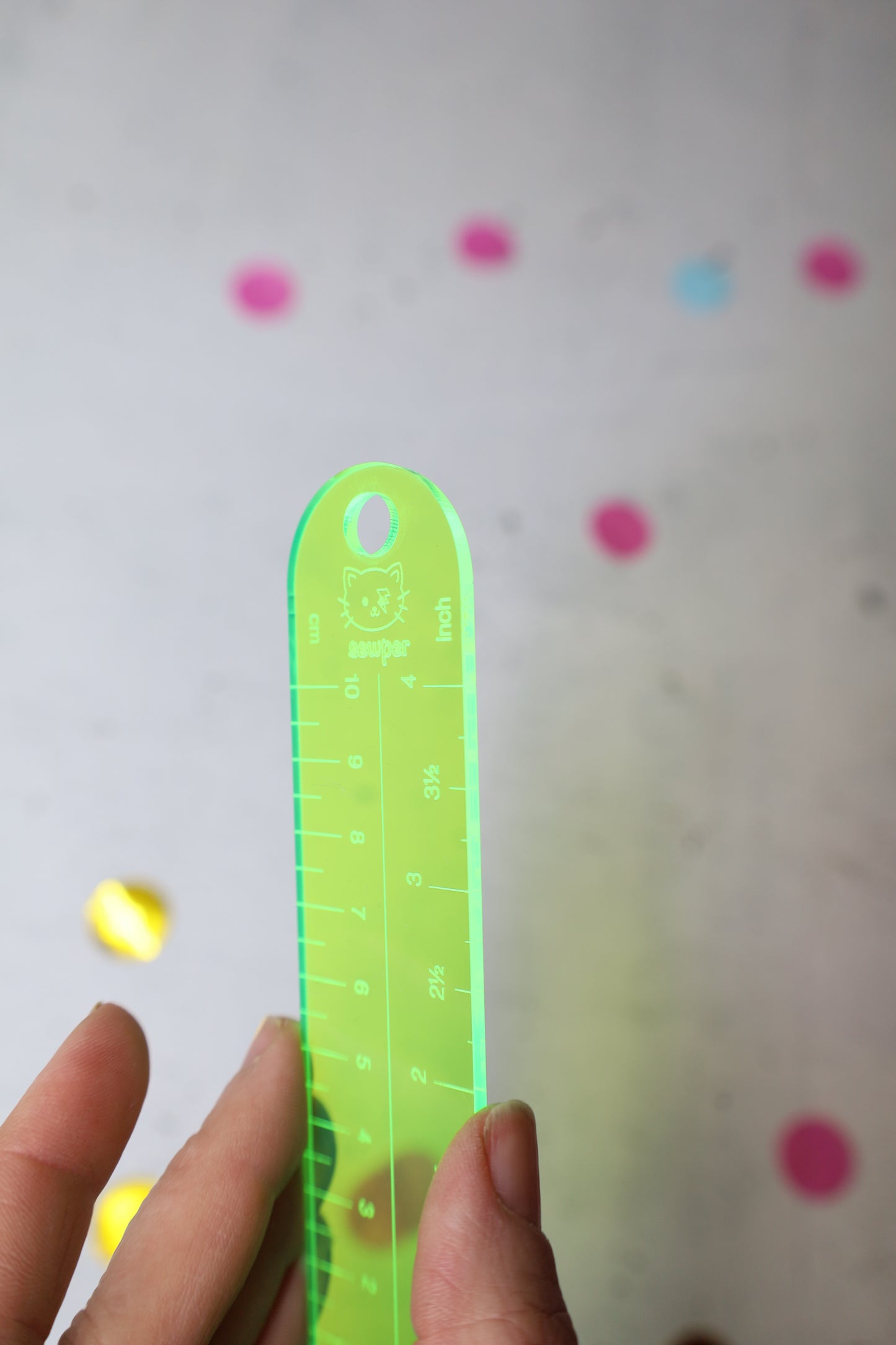 Mini-Grids #1 Lineal - Handmaß / Labellineal cm + inch