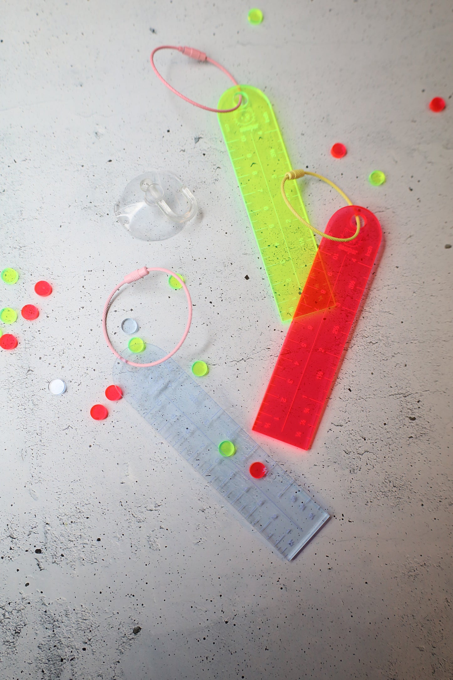 Mini-Grids #1 Lineal - Handmaß / Labellineal cm + inch