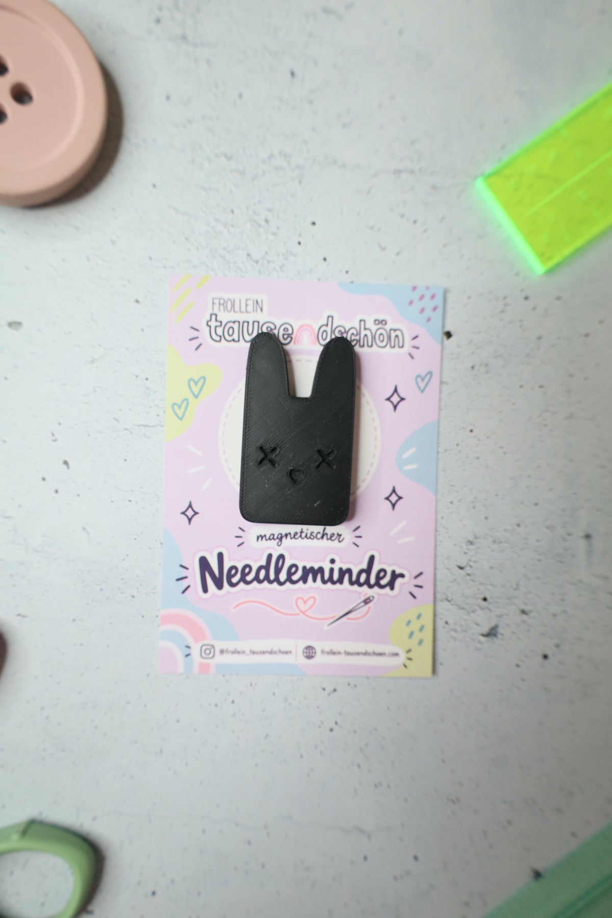 Magnetischer Needleminder "Bunny" - verschiedene Farben