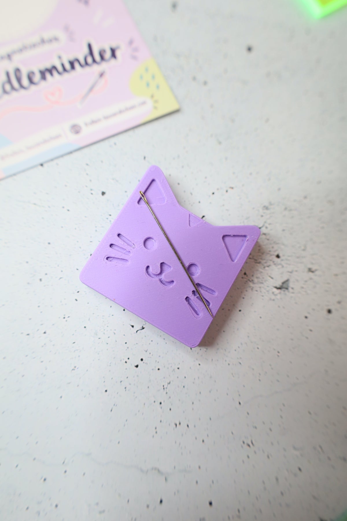Magnetischer Needleminder "Kitty" - verschiedene Farben