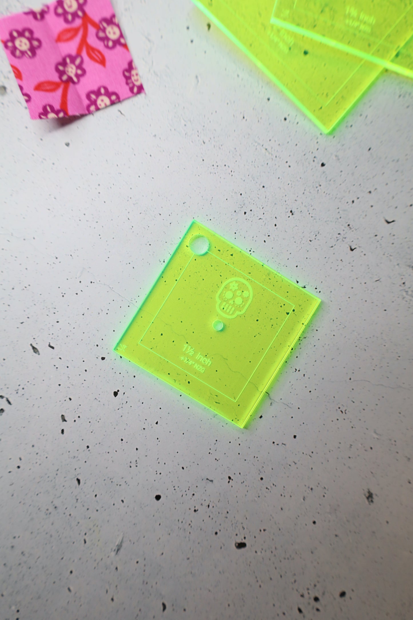 Mini-Grid #4 - "Scrappies" Inch Schablonen für Patchwork und Motivplatzierung - verschiedene Größen verfügbar